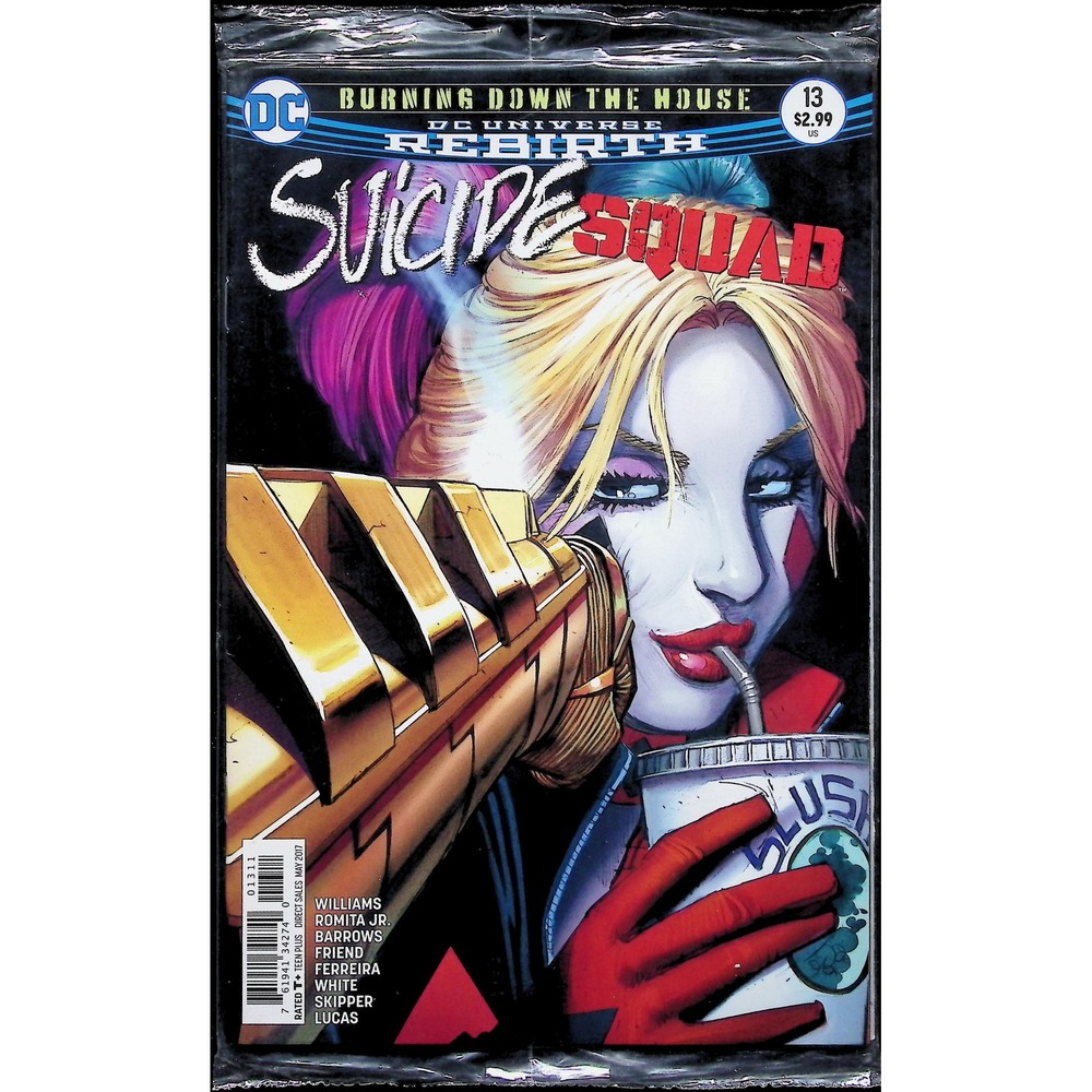 Suicide Squad #13 Harley Quinn Deadshot John Romita Jr Danny Miki DC Comic Book